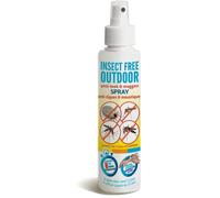 BSI - Anti-Insectes - Moustiques - Insecte Free Outdoor - 200 ml - A Base d'Icaridine - Jusqu'à 8 Heures d'Efficacité