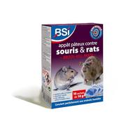 BSI - Anti-Rats Et Souris - 150g - Efficacité Rapide - Radicale - Brodi-Kill Pâte - 15x10g - Prêt A l'Emploi - Qualité Dernière Génération - Pour la maison et Autour de la maison