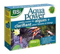 BSI Aqua Power Double Action - Traitement pH chlore anti-algues clarifiant pour piscine et bassin - 400 g