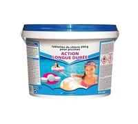 BSI - Chlore action longue durée ou chlore lent - Galets 200g - Dissolution lente - Pisicne - 5kg