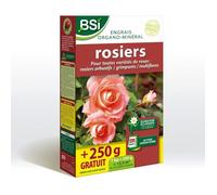 BSI - Engrais - Rosiers - Bio - Organo-Minéral - Pour Toutes Les Sortes De Rosiers - Floraison Éclatante - Action Longue Durée - 1Kg + 250g Gratuit - Jusqu'à 12,5 m² - UAB, Aucune