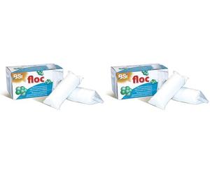 BSI - Flock Socks - Floculant - Chaussettes Floculantes - Longue Durée - Spécial Piscine - 8 x 125g (Lot de 2)