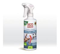 BSI - Hot Exit - Chiens & Chats - Répulsif - Anti-Urine - 100% Naturel - Piments Rouges Fort - Prêt A l'Emploi - 500 ml
