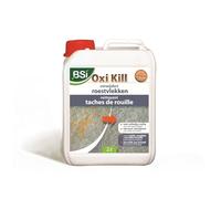 BSI - Oxi Kill® - Nettoyant - Pour Ôter Les Tâches De Rouille - Efficace Sur Toutes Les Surfaces - Utilisation En Extérieur Comme Intérieur - Bidon - 2l - Prêt A l'Emploi
