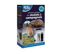BSI - Piège A Campagnols - Adaptés Aux Rats Taupiers Et Taupes - Set d'Outillage Complet Pour La Mise En Oeuvre - 3 Pièces