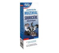 BSI - Pièges A Souris - Electrique - sans Cruauté pour Le Rongeur - Très Efficace - Elimination Instantanée, Noir