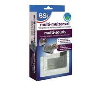 BSI - Pièges à souris galvanisé avec fenêtre - Vous piègez le rongeur et vous le relâchez - Jusqu'à 10 souris - Bien être animal