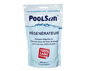 BSI - PooLSan - Recharge sans Chlore - Régénérateur - pour Une Désinfection De l'eau - Piscine Et Spa - Sachet Régénérateur 400g