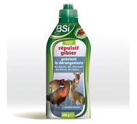 BSI - Répulsif Gibier - Granulés pour Épandre - Produit Naturel - Base Végétale - Prévient la Gêne des Faisans - Chevreuils - Lièvres - Lapins - Prêt A l'Emploi - 600 g