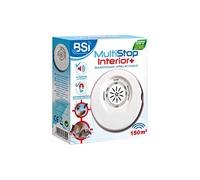 BSI - Répulsif Ultrasons et Electromagnétique Contre Insectes et Rongeurs - Couvre Une Surface Intérieure de 150m2 - Efficace sur Les Moustiques Tigres, Blanc