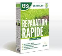 BSI - Semences De Gazon - Réparation Rapide - Avec Enrobage Protecteur - Tres Haute Qualité - Jusqu'a 50m² - 1Kg