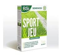 BSI - Semences De Gazon - Sport Ou Jeu - Avec Enrobage Protecteur - Très Haute qualité - Jusqu'à 50 m² - 1Kg