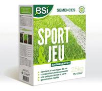 BSI - Semences De Gazon - Sport Ou Jeu - Avec Enrobage Protecteur - Tres Haute qualité - Jusqu'a 125 m² - 2,5Kg