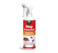 BSI - Spray Foudroyant - Anti-Punaises De Lit - 500 ml - Effet Radical Sur Tous Les Insectes Rampants, Translucide