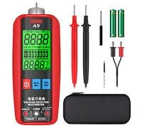 BSIDE A5 Multimètre Numérique Intelligent Testeur de Courant Automatique Grand Écran Voltmètre Multifonction avec NCV VFD Teseur de Tension Résistance Capacité Fréquence Continuité Diode Température