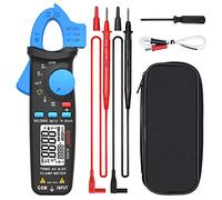 BSIDE ACM91 Pince Ampèremétrique AC DC 1mA TRMS Mini Pince à Courant de Fuite 6000 Comptes Testeur Multimètre Numérique de Température Capacité Ohm Continuité NCV LOZ Milliampèremètre pour Automobile