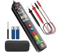 BSIDE EBTN Détecteur de tension, écran LCD à 3 lignes, testeur de tension, sans contact avec sensibilité réglable, capteur d'alimentation CA à double plage Pocket size