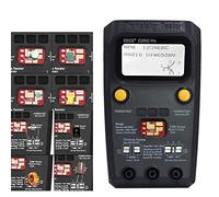 BSIDE ESR02 Pro Testeur de transistor Testeur numérique multifonctionnel Diode Triode Résistance Capacité Inductance MOSFET NPN PNP Triac MOS Détecteur avec clip de test (Sans pince de test)