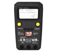 BSIDE ESR02 Testeur de transistor professionnel, analyseur de composants numériques pour SMD, test automatique NPN PNP MOSFET condensateur à diode avec écran LCD (ESR02PRO-Noir)
