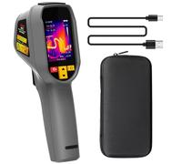 BSIDE HX2 Caméra Thermique Haute Résolution 320x240 avec Double Fusion Lumineuse Imageur Thermique Portable avec 15 Palettes de Couleurs 25Hz -20 °C à 550 °C pour Fuites d'Eau Réparation Électronique