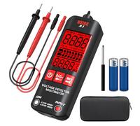 BSIDE Mini Multimètre numérique automatique Grand écran 3 résultats Stylo détecteur de tension sans contact Testeur de tension CC CA 6V-1000V/90V-1000V Ohm Mètre electricien NCV Fil sous tension