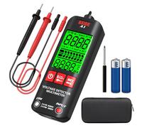BSIDE Multimètre numérique intelligent A1 Testeur de tension de poche Testeur de tension 3 résultats Plage automatique Détecteur de tension sans contact Triple Buzzer Réglable Sensibilité Continuité