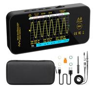 BSIDE OT5 Mini Oscilloscope Numérique Portable 50MHz Bande Passante 200MSa/s Échantillonnage Oscilloscope de Poche Rechargeable Ultra Mince avec Écran Couleur 3,2” pour Électronique Audio Automobile