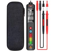 Bside Testeur de tension EBTN LCD sans contact Détecteur de tension alternative avec sensibilité réglable, lampe de poche LED, double plage 6 V ~ 1000 V/90 V ~ 1000 V
