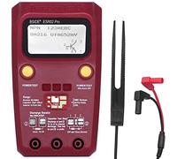 Bside Testeur de transistor ESR02 Pro SMD Composants Vérificateur Mega328 NPN/PNP Diode Résistance Inducteur Capacitance ESR Compteur avec pince