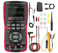BSIDE ZT-702S Oscilloscope Numérique Portable Multimètre à Oscilloscope 10Mhz Écran Couleur Calibrage Automatique Testeur Rechargeable de Courant Tension Kit Oscilloscope DIY Automobile Électronique
