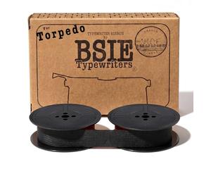 BSIE Typewriters - Ruban pour machine à écrire Princess Noir - Compatible avec Princess 100, 200, 300, Elektrik, De Luxe - GR1 / DIN 2103 / DIN 32755 - Testé à Nice, France