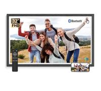 BSIMB Grand cadre photo numérique de 81,3 cm, écran tactile 64 Go, 1920 x 1080 FHD, WiFi, télécommande, partage de photos/vidéos via application/USB/SD Installation facile Cadeaux pour maman, bois