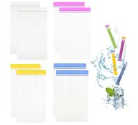 BSITSSS 80 PCS Sacs Popsicle, Moule Sacs Popsicle, Moule à Glace, Moule Mister Freeze, Moule Glace à l'eau DIY Popsicle Pochettes pour Yaourt, Bonbons glacés, Glaces Party Favors