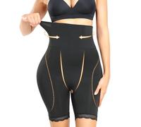 Bslingerie Culotte gainante rembourrée pour femme, Noir , XL