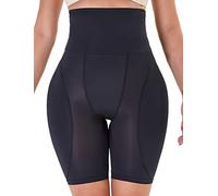 Bslingerie Femme Shapewear Taille Plus Mince Culotte de contrôle Butt Lifter (Noir, 3XL)