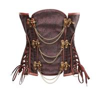 Bslingerie® Femme Steampunk Baleines Acier Underbust Corset