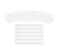 BSLSVGE Bird Deterrent Spikes 30cm | Plastic Bird Discouragement Spikes for Roof/Fence/Window Sill | Humane Bird Management Solution | Easy Installation, Weather Resilient