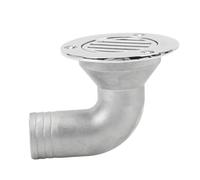 BSLSVGE Boat Deck Drain | 90 Degree Elbow 316 Stainless Steel for Fishing Boats/Yachts | Split Design for Simple Upkeep & Maintenance (32MM)