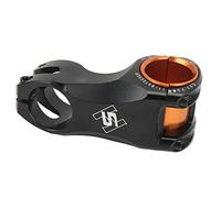 BSLSVGE Cycling Stem Riser 70mm | - 17 Degree Low - Weight CNC Aluminum Alloy | 35mm / 31.8mm Handlebar Compatible for Mountain Cycling/Road Cycling | High Strength Hollow Design (Black)