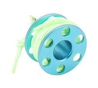 BSLSVGE Mini Spool Pendant | Luminous Diving Reel with Aluminum Alloy | Diver Protection Equipment/Underwater Tool/Souvenir | Lightweight & Oxidation - Inhibiting (Blue)