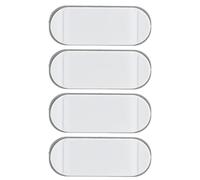 BSLSVGE Organisateur de Clips de Support de câble, Rangement d'emballage de Fil, Ensemble de 4 pièces pour la Maison, Le Bureau et la Cuisine, Support Mural ABS