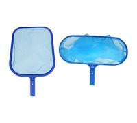 BSLSVGE Pool Leaf Skimmer Net Set | Dual - Use for Shallow/Deep Water Maintenance | Robust Plastic Mesh Removes Leaves/Small Debris/Debris | Lightweight for Pools/Ponds/Spas