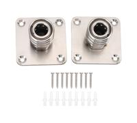 BSLSVGE Pressure Washer Foam Nozzle Holder | Wall Mountable Steel Storage Rack for Garage/Workshop | 2 Pack Organizer with 1/4 inch Quick Connect | Sturdy Accessory Management