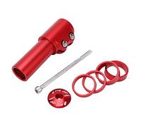 BSLSVGE Riding Stem Extender | 25mm Height Adjustment for Mountain/Road | Aluminum Alloy Handlebar Riser Adaptor | Relieves Back Pain, Universal Fit