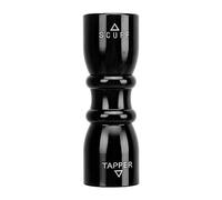 BSLSVGE Shaper et grattoir de Queue de Billard 3 en 1 | Outil en Alliage d'aluminium pour l'entretien des queues de Billard | Remodèle Les Pointes pour Un Meilleur contrôle de la Balle, (Black)