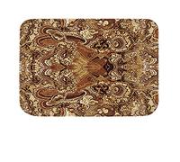 BSLSVGE Welcome Doormat with Grip | Fine Flannel Layer Captures Wetness & Soil | Indoor Outdoor Carpet for Entrance/Living Room/Bedroom | Water - Shedding & Simple Care Design (50cm×80cm)