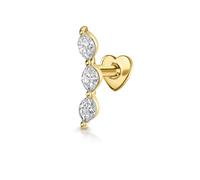 BSLVWG 1 PC en argent sterling boucles d'oreilles de cartilage pour les femmes Flat Back Stud boucles d'oreilles hélice boucle d'oreille hypoallergène CZ Star Moon Tragus Conch Piercing bijoux (04)