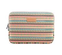 BSLVWG 10-15 Pouces Forest Series Motif Toile Imperméable pour Ordinateur Portable 13,3 Pouces Compatible avec MacBook Air Manchon pour MacBook Pro 13 (14 Pouces, Motif en Losange)