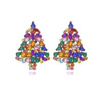 BSLVWG Boucles d'oreilles de Noël pour les femmes boucles d'oreilles de Noël pour les filles boucles d'oreilles de sapin de Noël pour les filles lettre de Noël boucles d'oreilles dangereuses