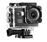 BSLVWG Caméra d'action 1080p 12 MP étanche 30 m pour Vlog avec écran LCD ultra HD 170° grand angle anti-secousses 5,1 cm avec kit d'accessoires pour plongée/vélo/natation